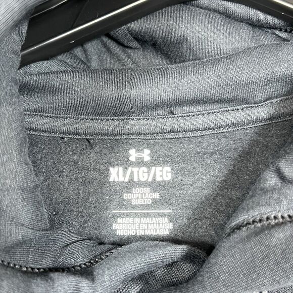 Under Armour UA x Project Rock Icon Fleece Sweatshirt Hoodie SZ: XL 1389916 001 - Picture 10 of 13